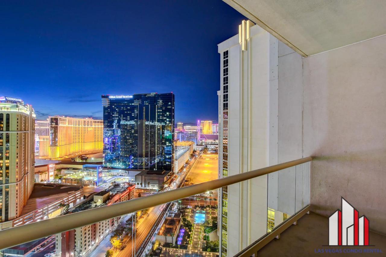Mgm Signature-29-607 F1 Track & Strip View Balcony Las Vegas Bagian luar foto