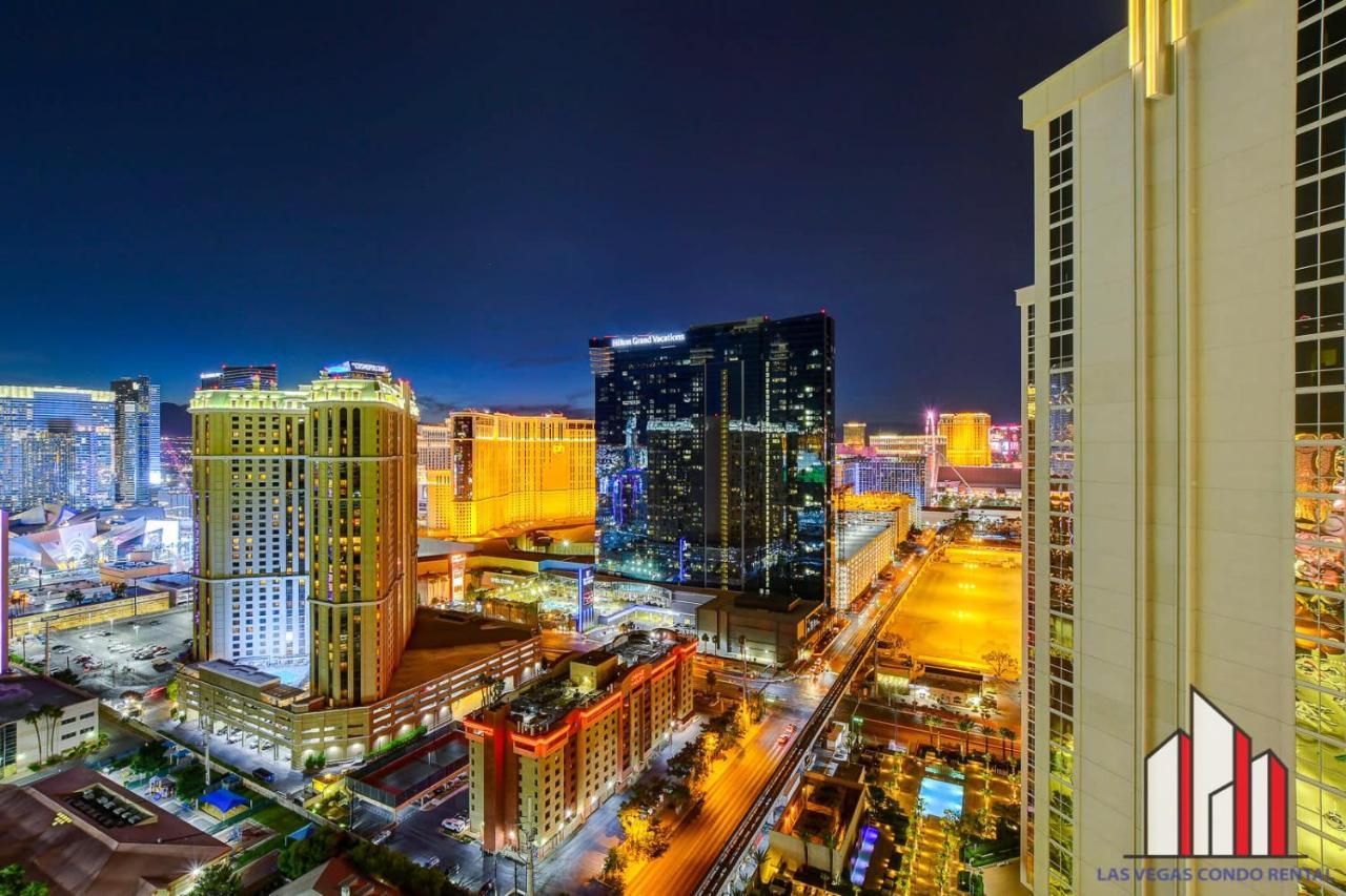 Mgm Signature-29-607 F1 Track & Strip View Balcony Las Vegas Bagian luar foto