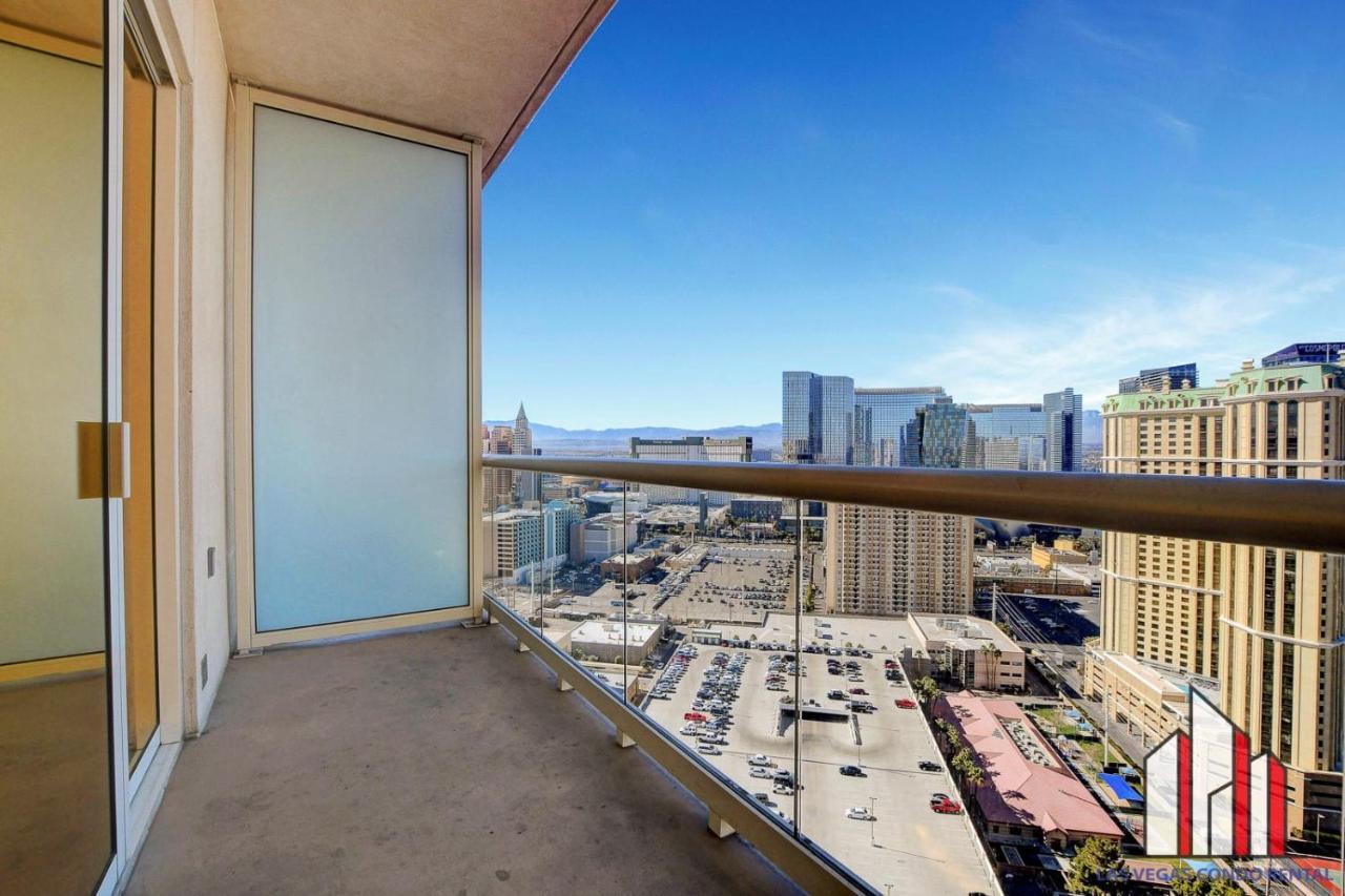 Mgm Signature-29-607 F1 Track & Strip View Balcony Las Vegas Bagian luar foto