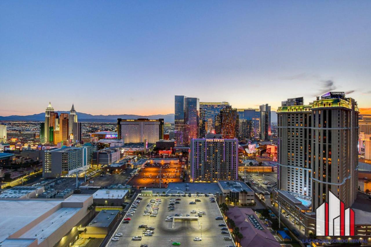 Mgm Signature-29-607 F1 Track & Strip View Balcony Las Vegas Bagian luar foto