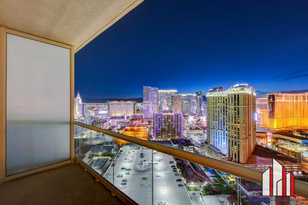 Mgm Signature-29-607 F1 Track & Strip View Balcony Las Vegas Bagian luar foto