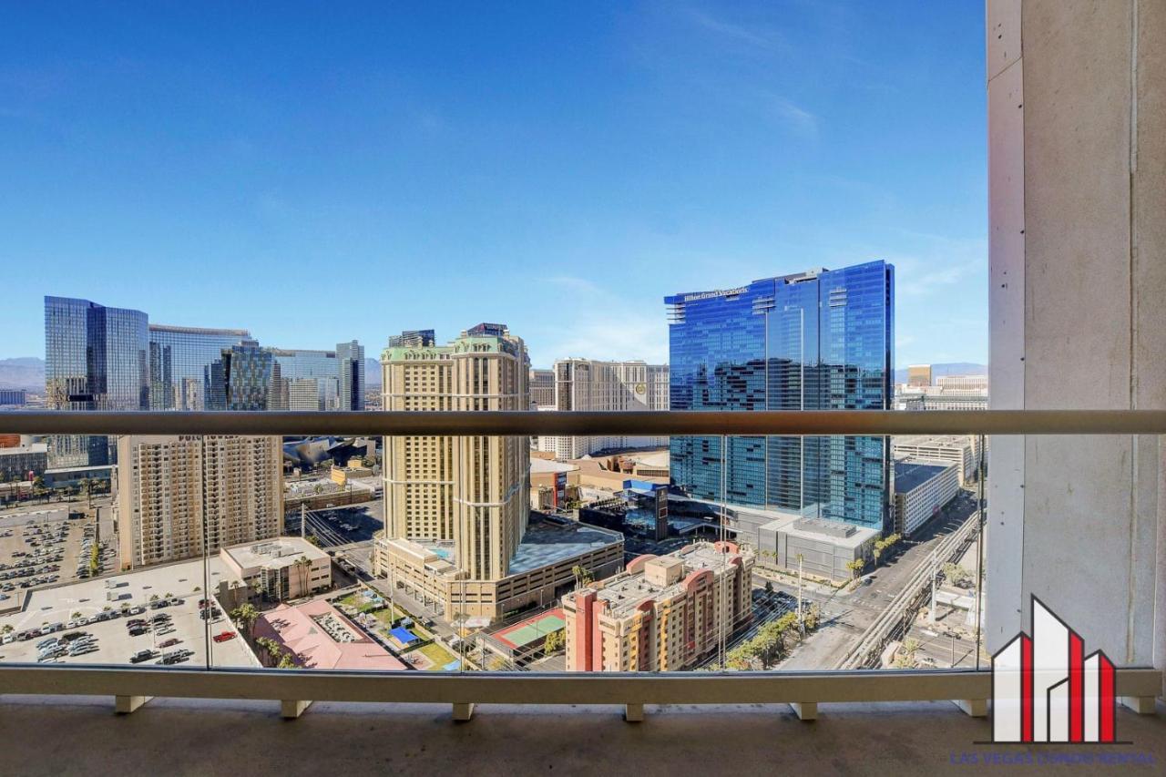 Mgm Signature-29-607 F1 Track & Strip View Balcony Las Vegas Bagian luar foto