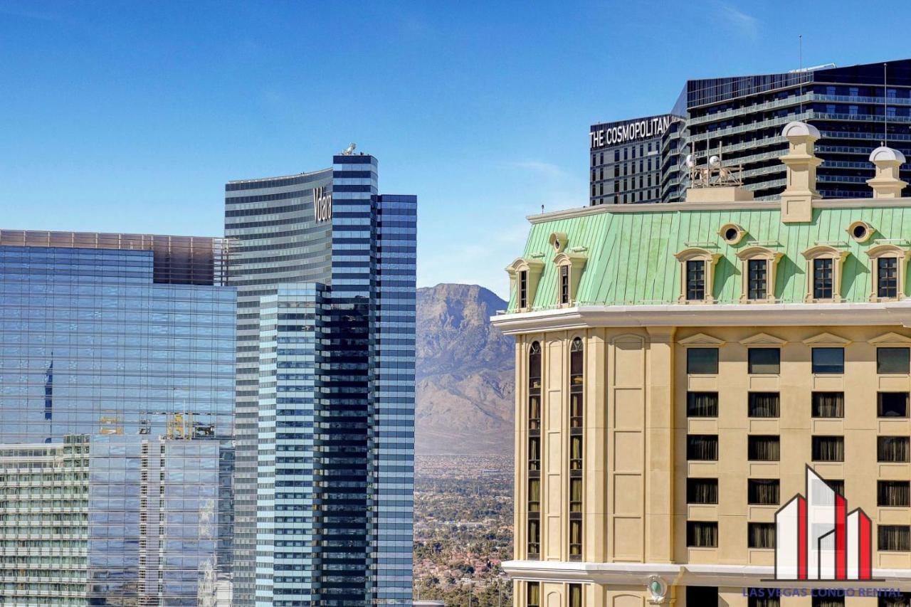 Mgm Signature-29-607 F1 Track & Strip View Balcony Las Vegas Bagian luar foto