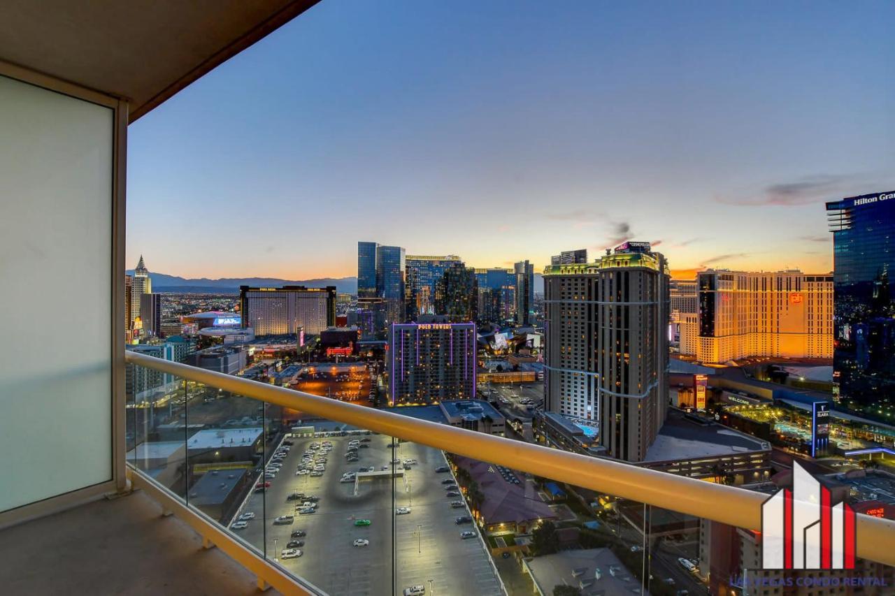 Mgm Signature-29-607 F1 Track & Strip View Balcony Las Vegas Bagian luar foto