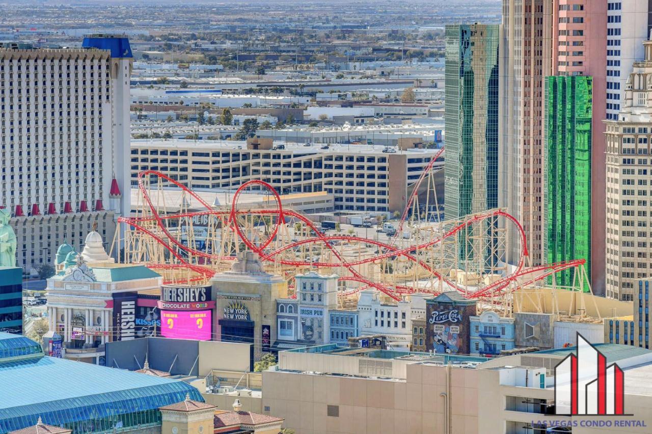 Mgm Signature-29-607 F1 Track & Strip View Balcony Las Vegas Bagian luar foto